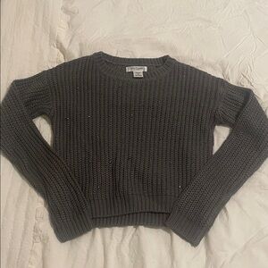 ✨ 3 for $20 Bundle Deal ✨ Cozy Charcoal Women's Crew Neck Sweater